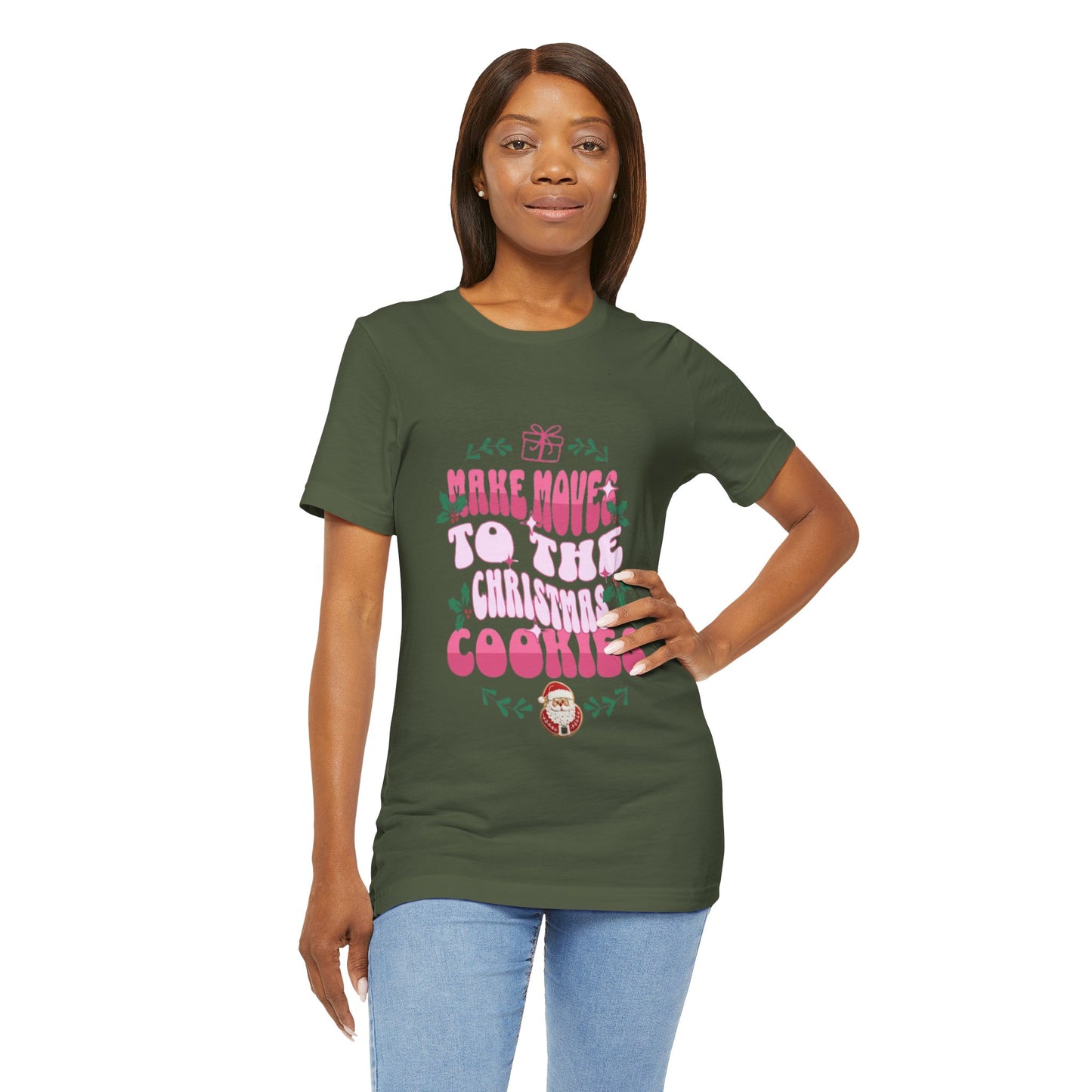 Christmas Cookies Jersey Short Sleeve Tee