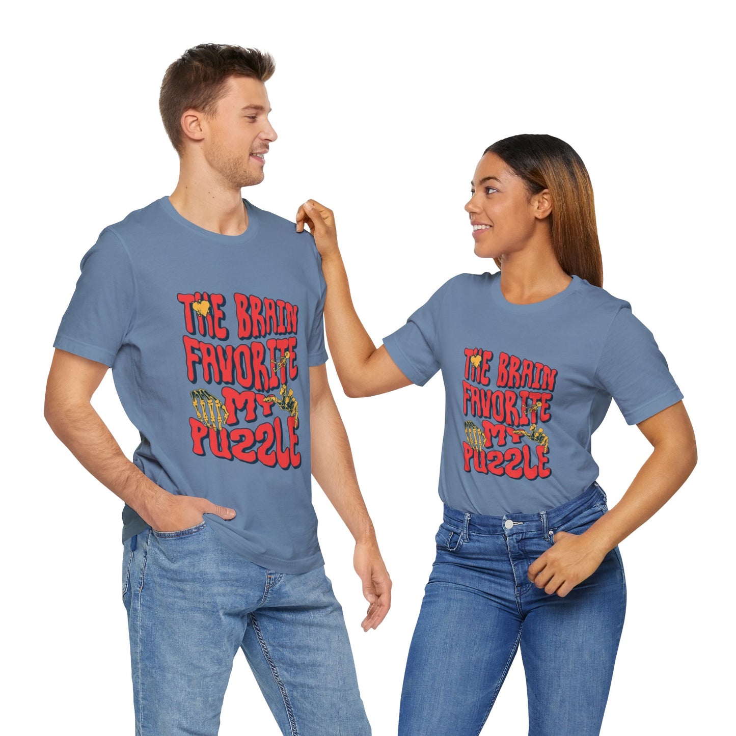 Psychology Enthusiast Unisex Tee - The Brain is my Favorite Puzzle