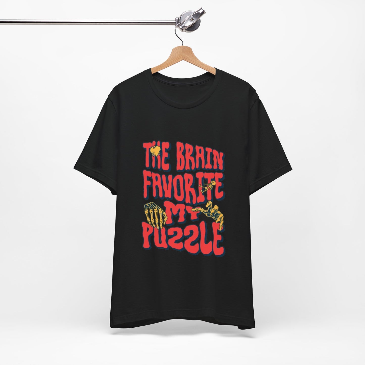 Psychology Enthusiast Unisex Tee - The Brain is my Favorite Puzzle