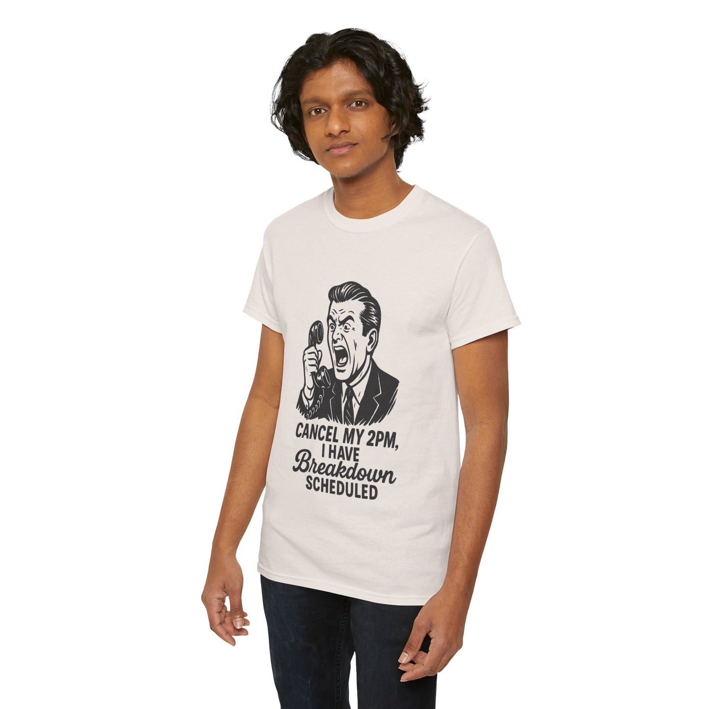 Humorous Unisex Cotton Tee – Perfect Gift for Stress Relief