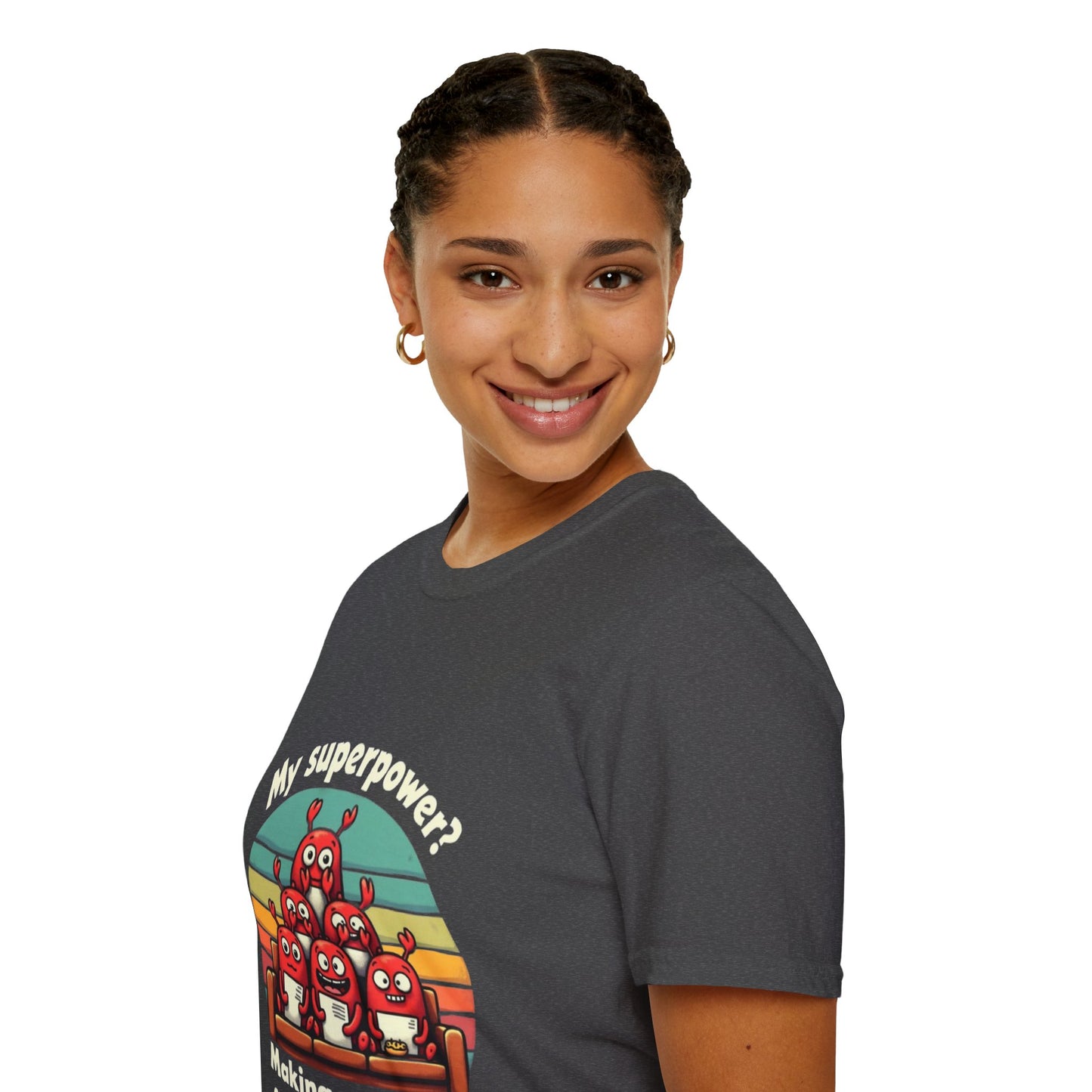 Funny Unisex Softstyle Tee  -My Superpower