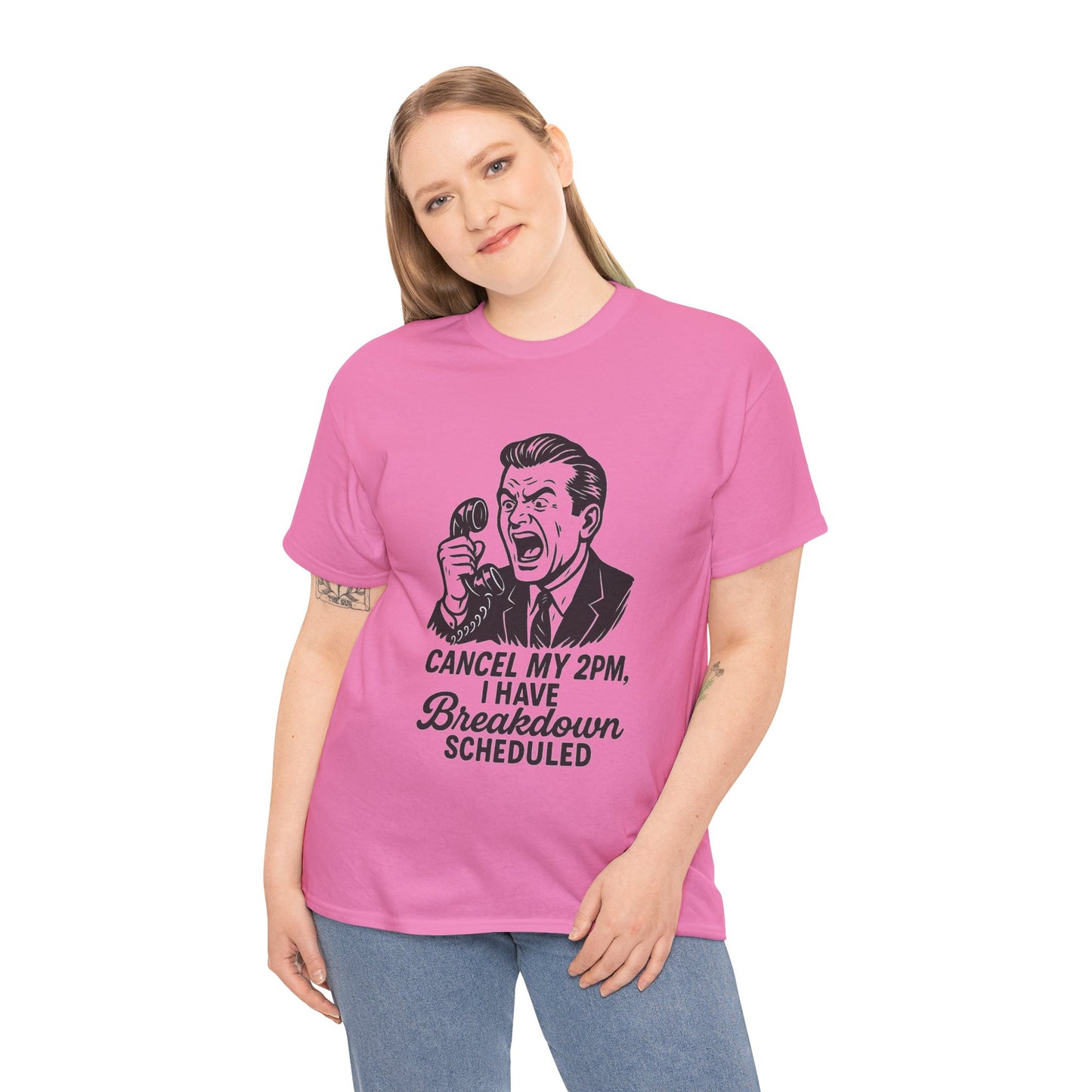 Humorous Unisex Cotton Tee – Perfect Gift for Stress Relief