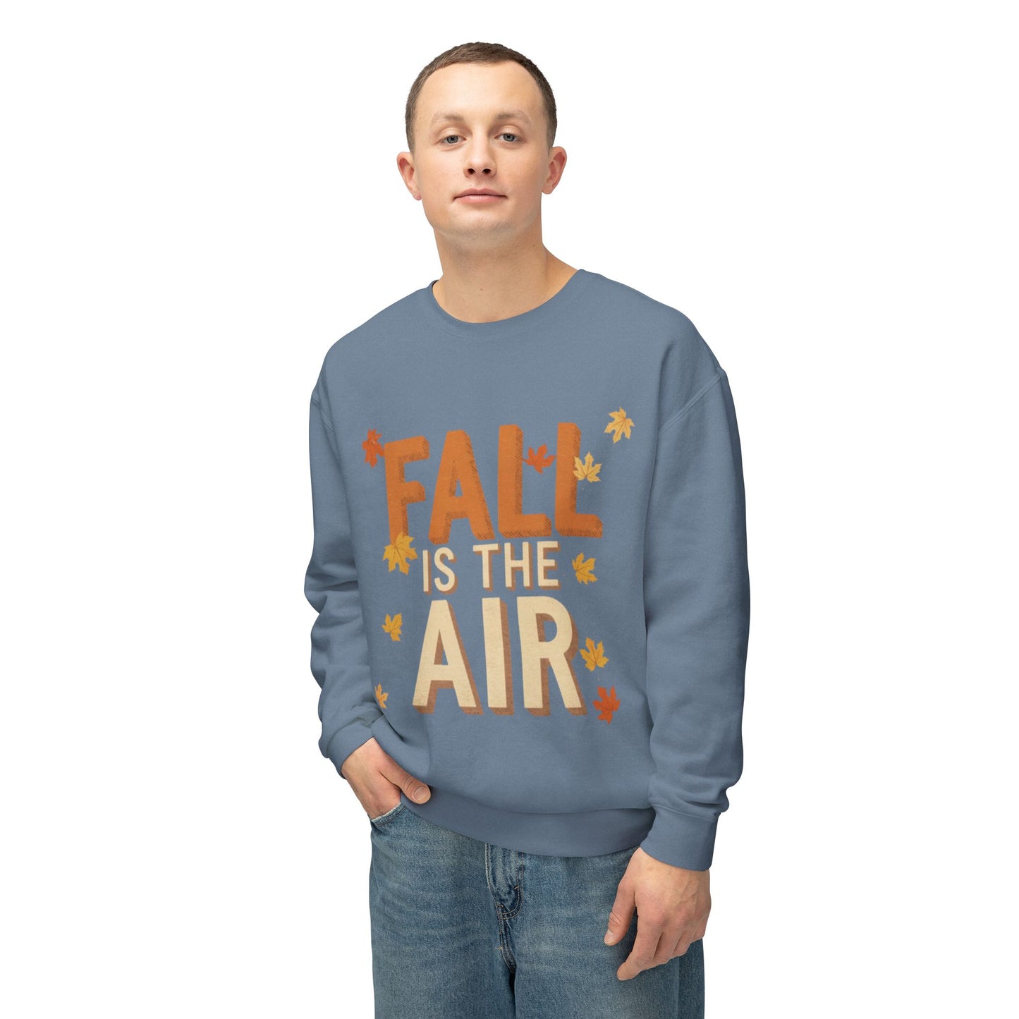 Fall Vibes Crewneck Sweatshirt - Unisex Lightweight