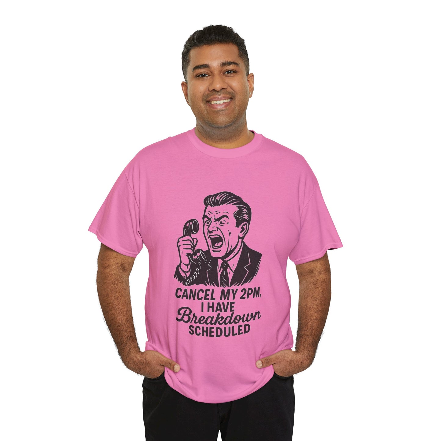 Humorous Unisex Cotton Tee – Perfect Gift for Stress Relief