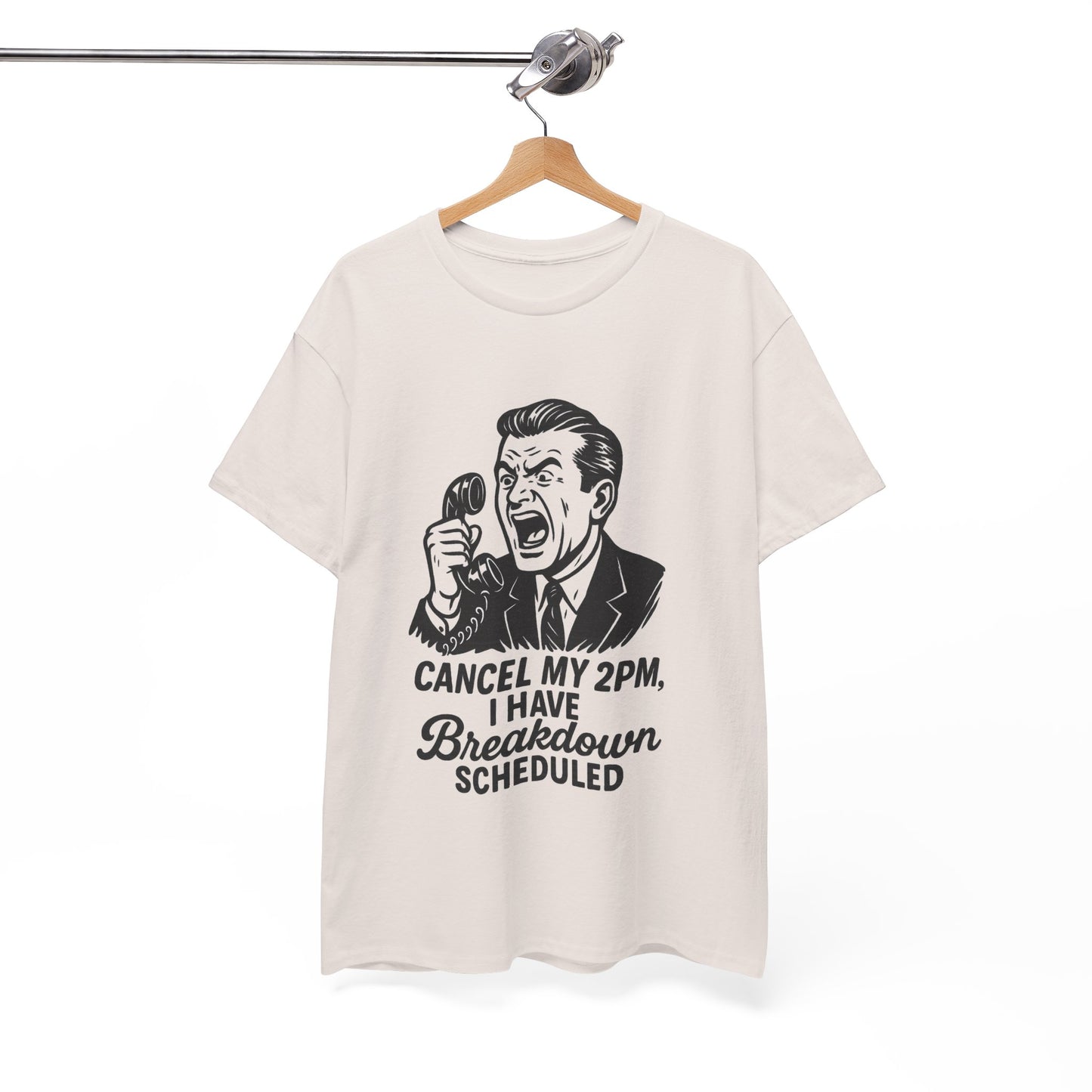 Humorous Unisex Cotton Tee – Perfect Gift for Stress Relief