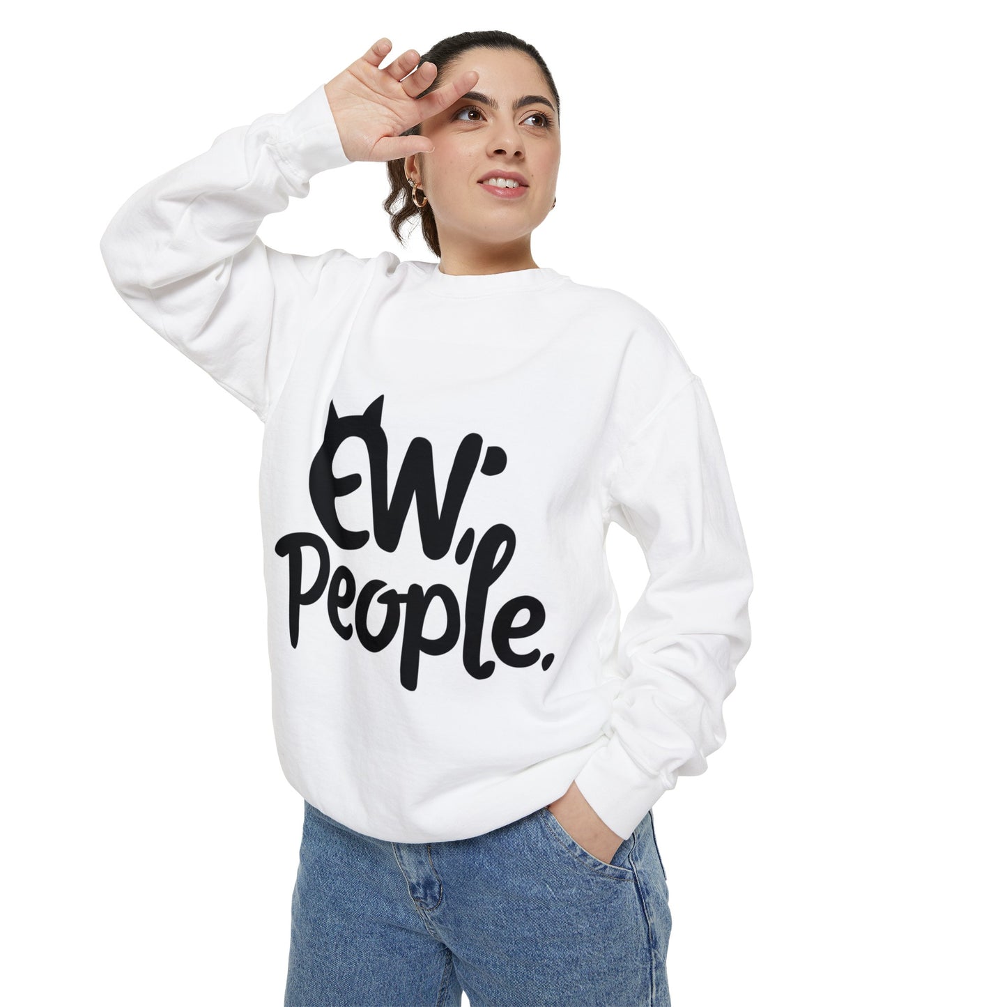 Unisex Garment-Dyed Sweatshirt