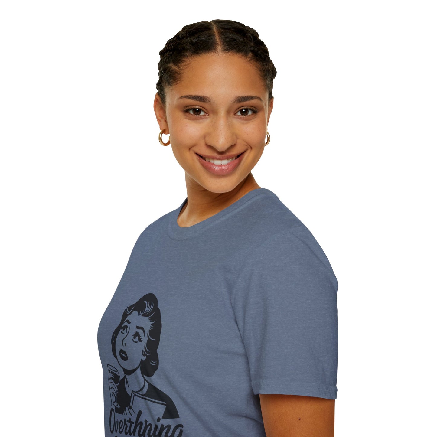 Unisex Softstyle T-Shirt - Overthinking My Superpower Tee