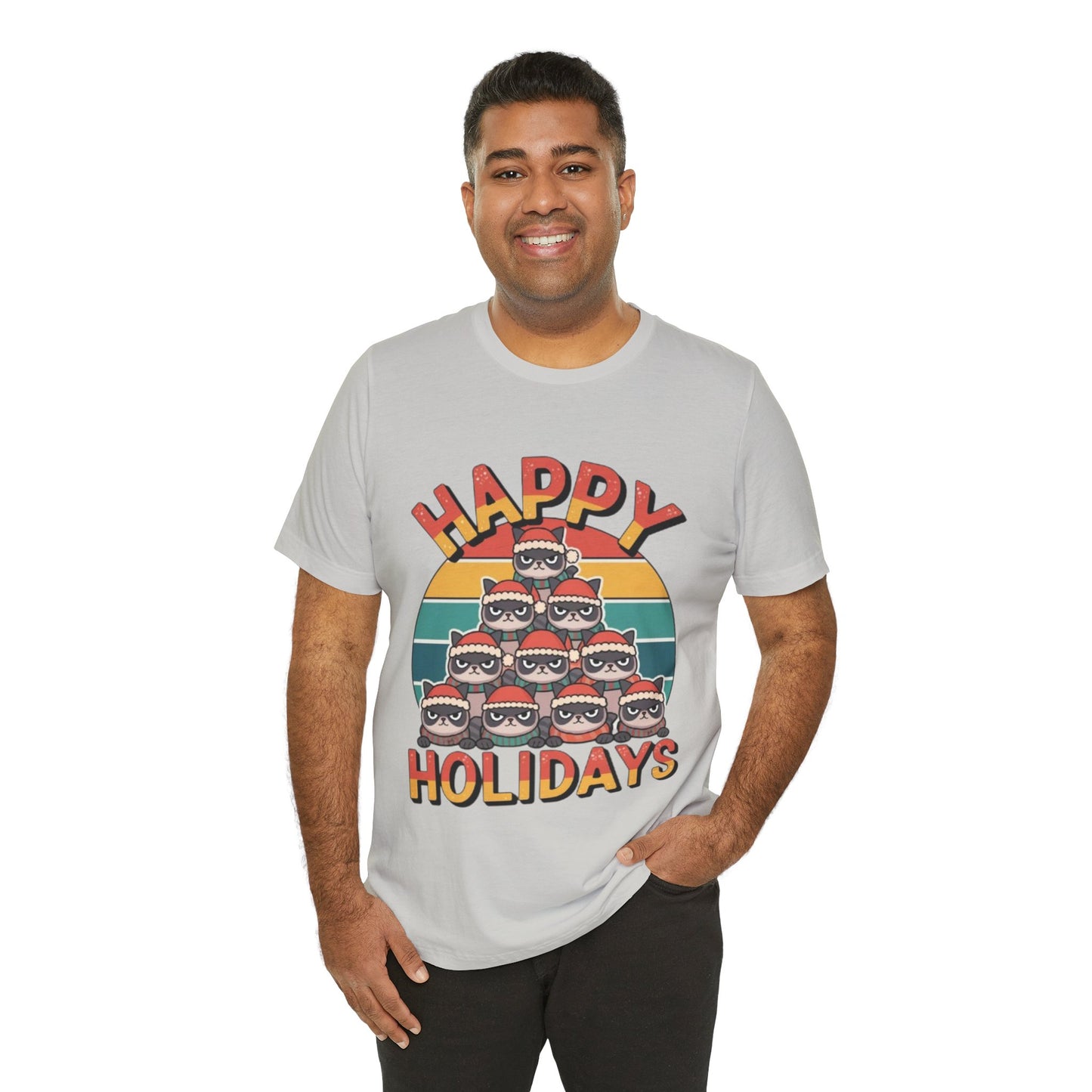 Unisex Jersey Short Sleeve Tee - Happy Holidays