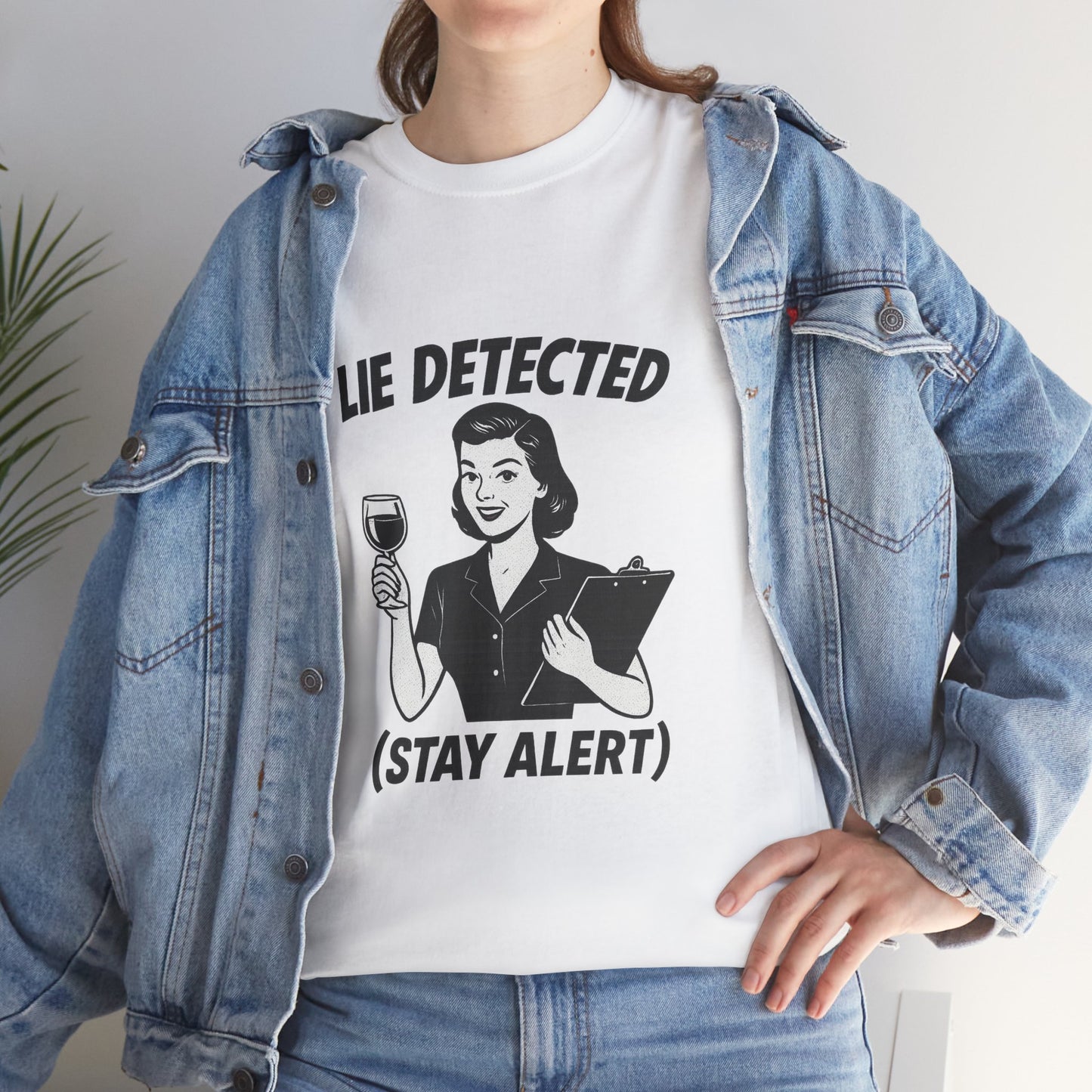 Funny Lie Detected Unisex Tee