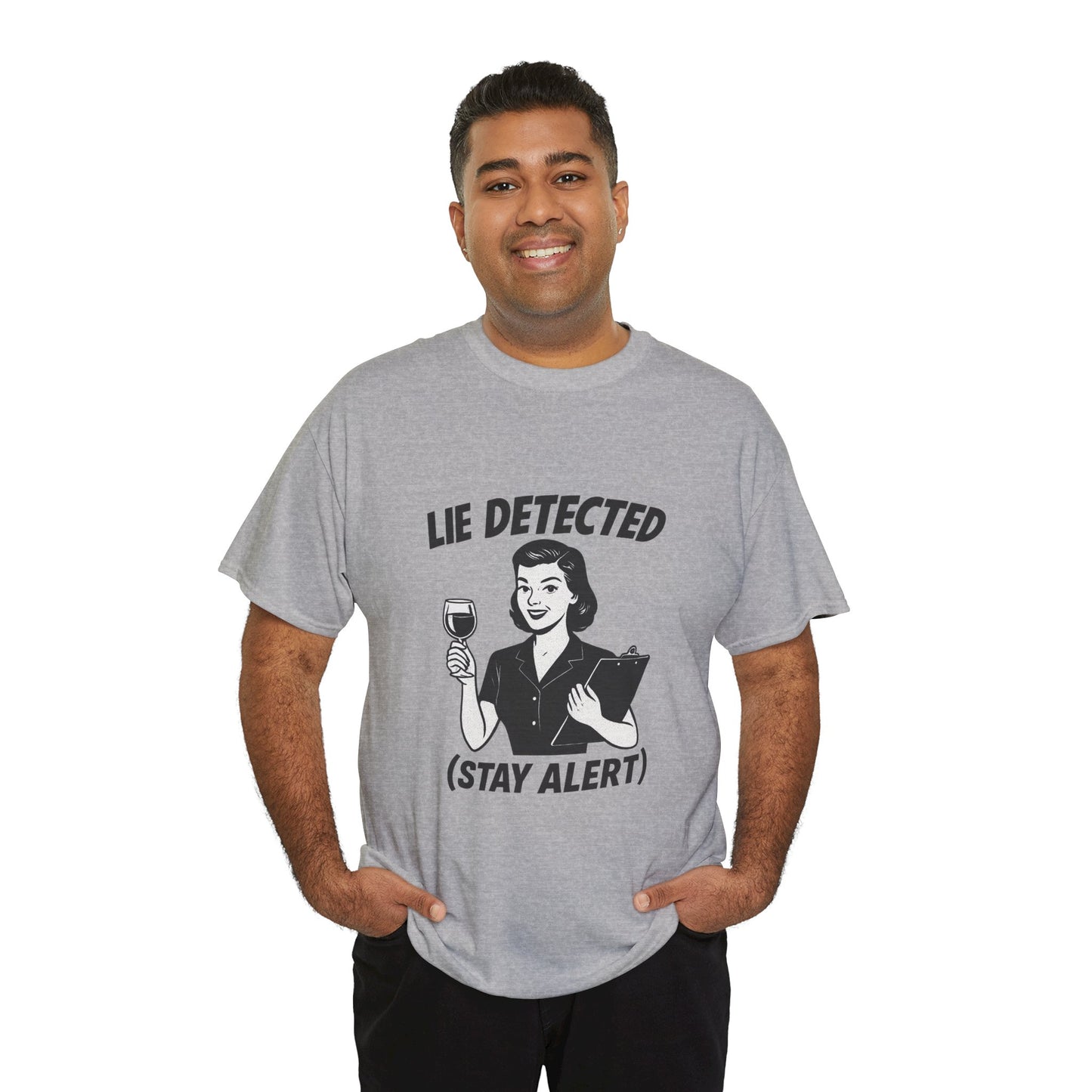 Funny Lie Detected Unisex Tee