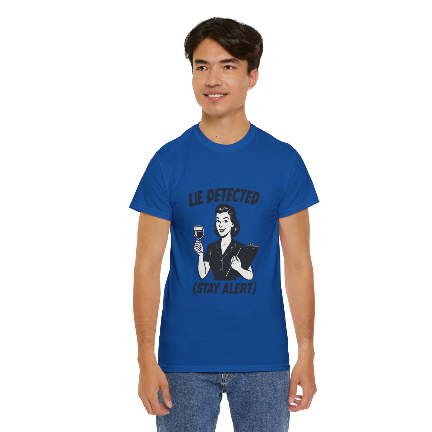 Funny Lie Detected Unisex Tee