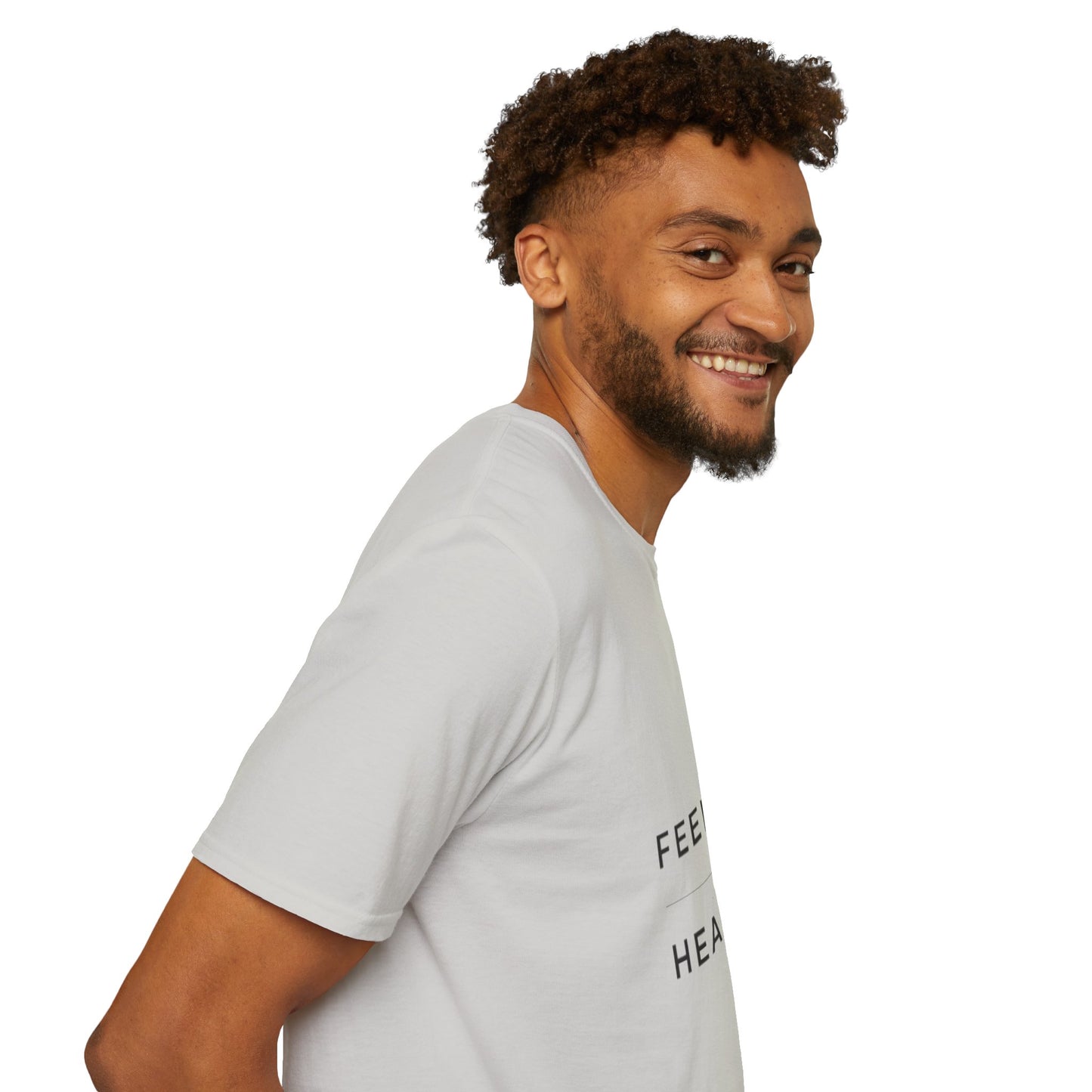 Feel It. Heal It T-Shirt – Mental Health Quote Tee, Minimalist Therapy Shirt,