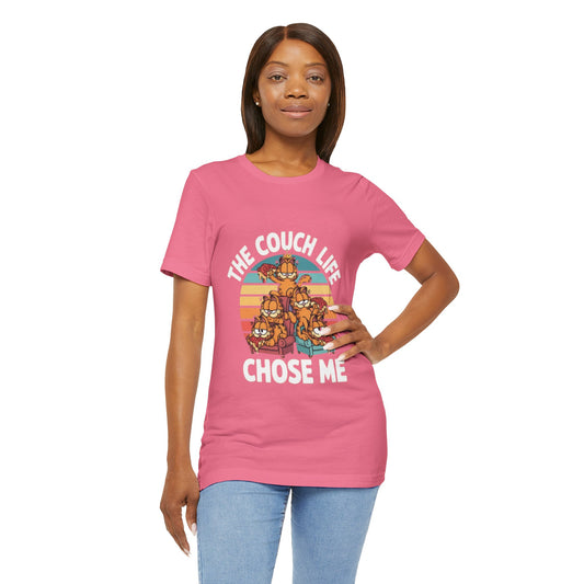 Vintage Unisex Tee - The Couch Life Chose Me
