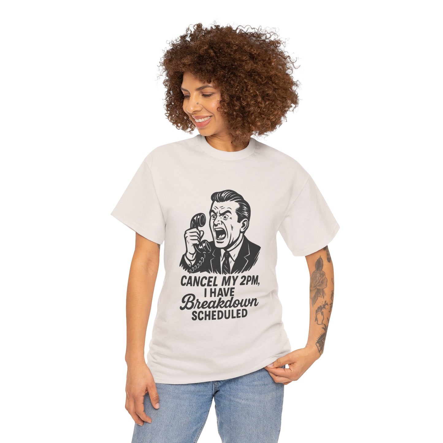 Humorous Unisex Cotton Tee – Perfect Gift for Stress Relief