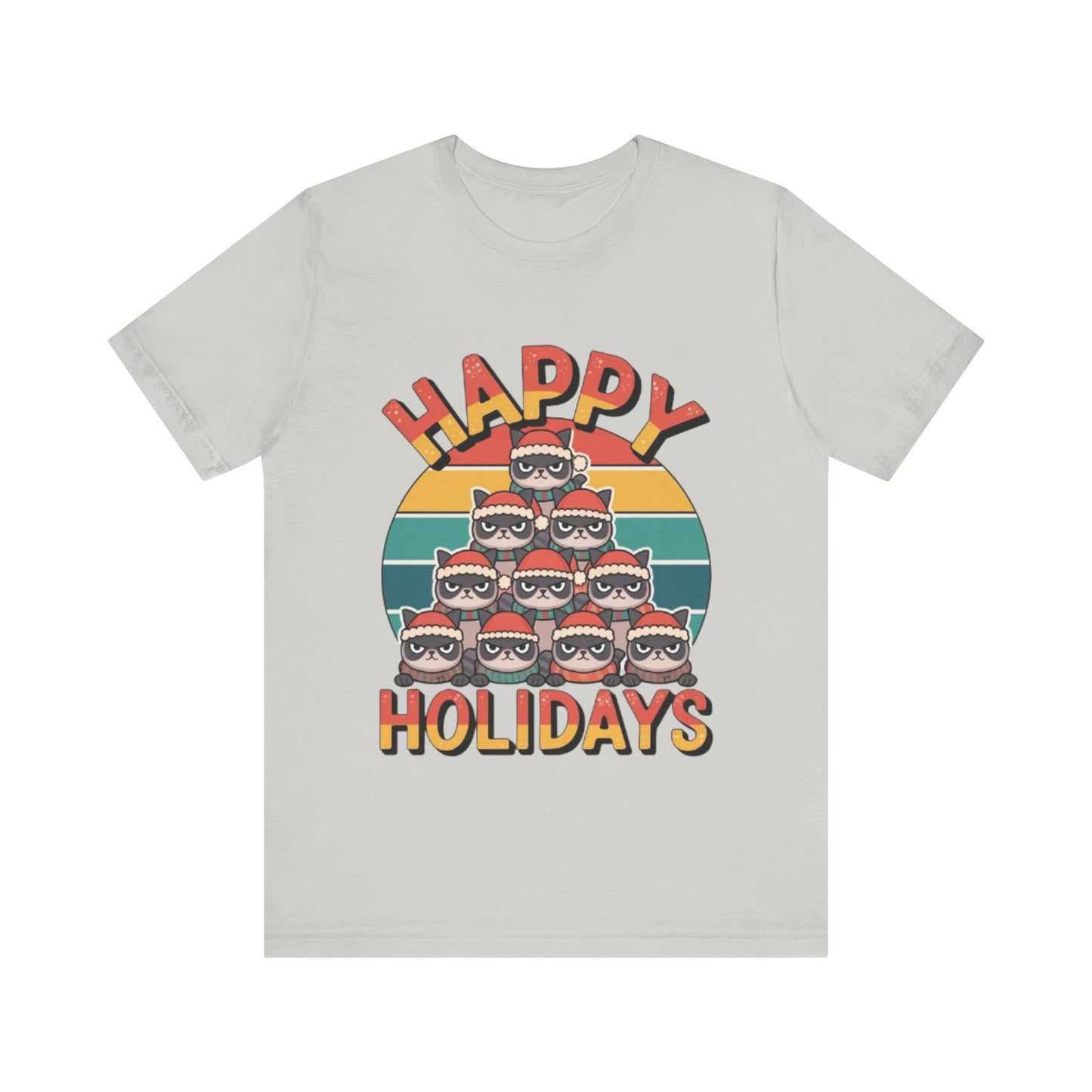 Unisex Jersey Short Sleeve Tee - Happy Holidays