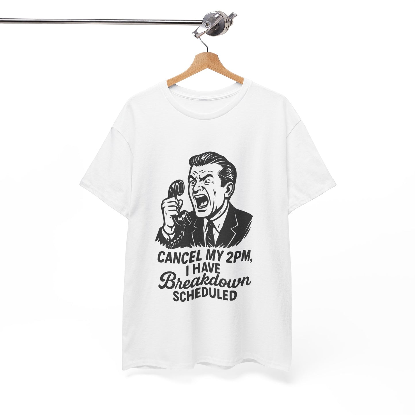 Humorous Unisex Cotton Tee – Perfect Gift for Stress Relief