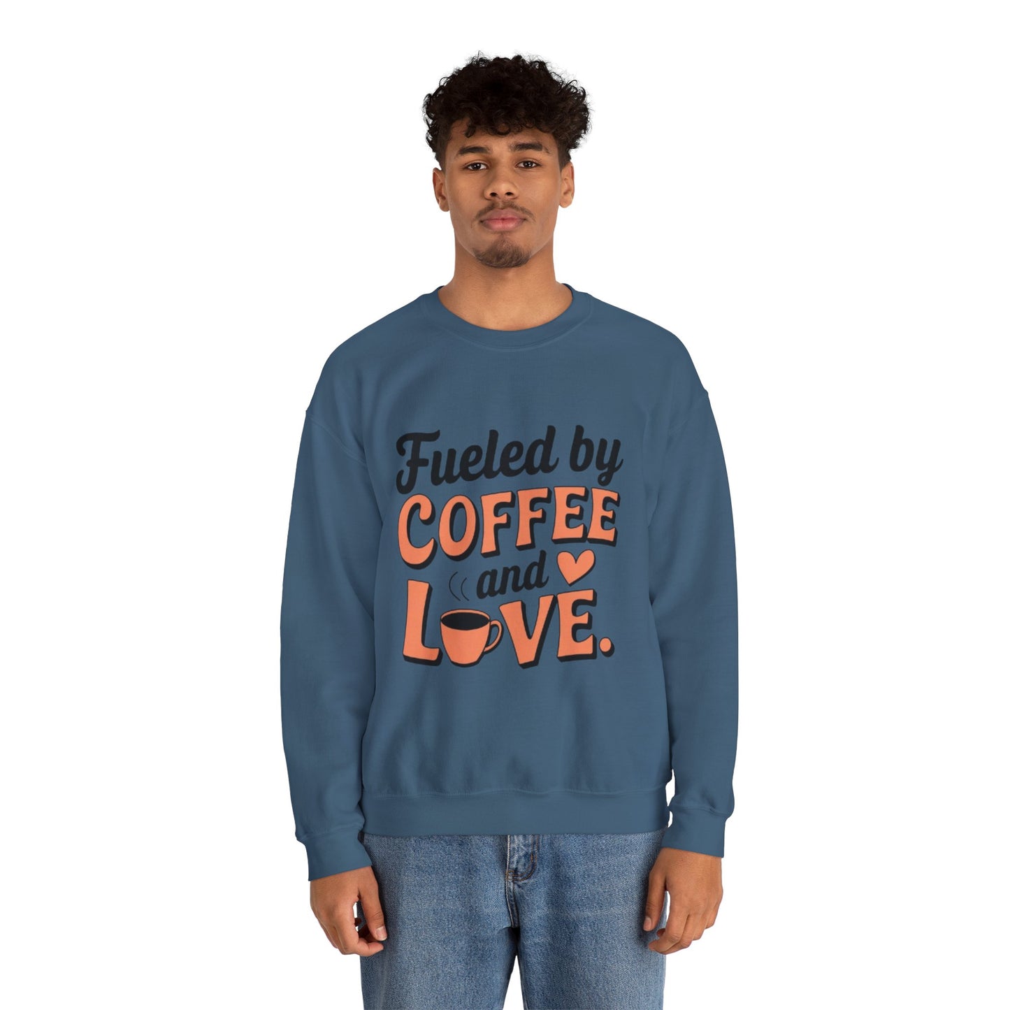 Cinched Bottom Hoodie - Fueled by Coffee and Love