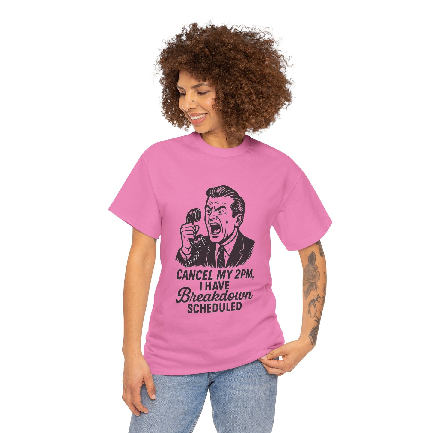 Humorous Unisex Cotton Tee – Perfect Gift for Stress Relief