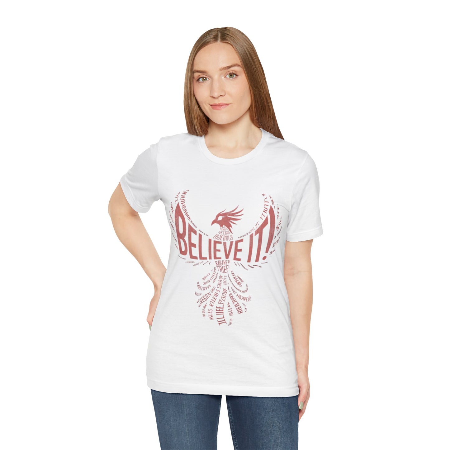 Unisex Jersey Short Sleeve Tee -Believe it