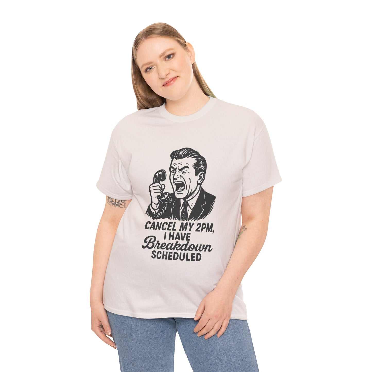Humorous Unisex Cotton Tee – Perfect Gift for Stress Relief