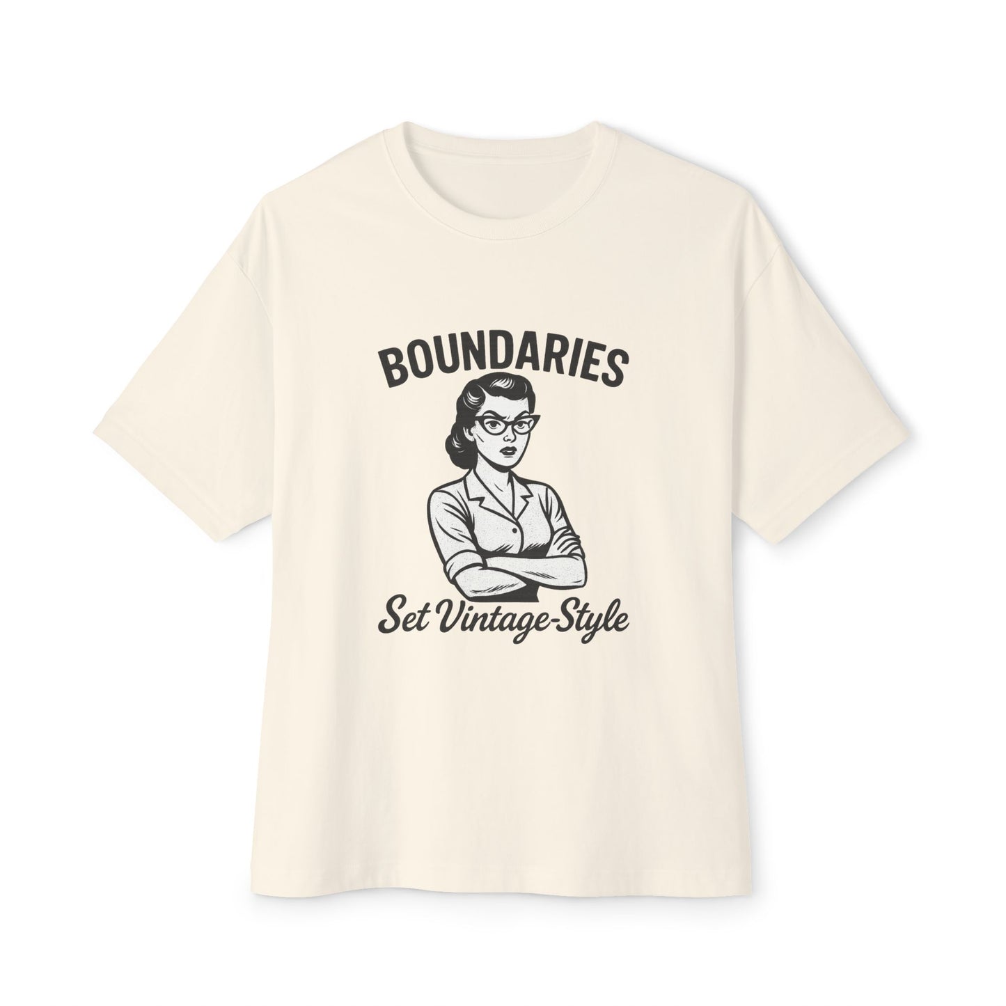 Vintage Style Oversized Tee