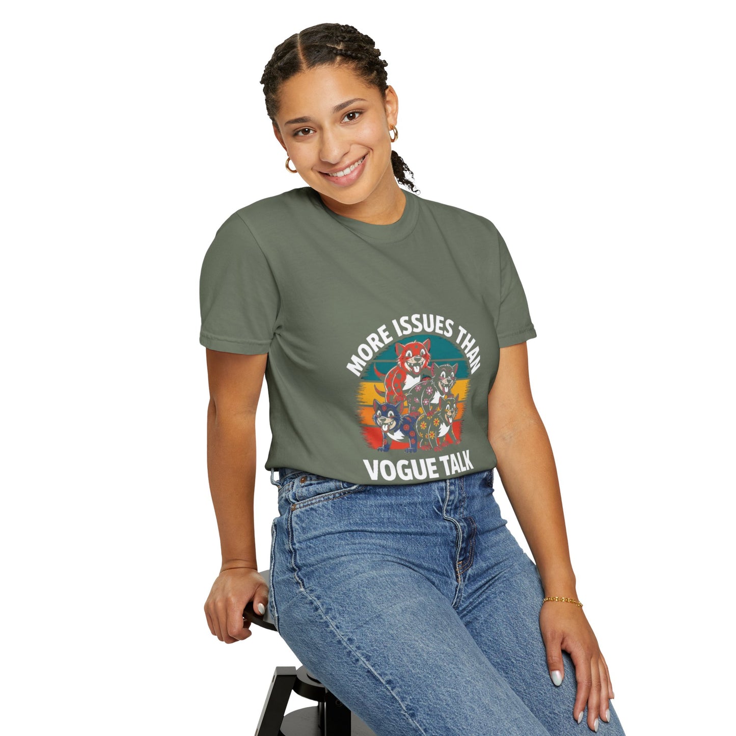Garment-Dyed T-Shirt - More Issues Than Vogue