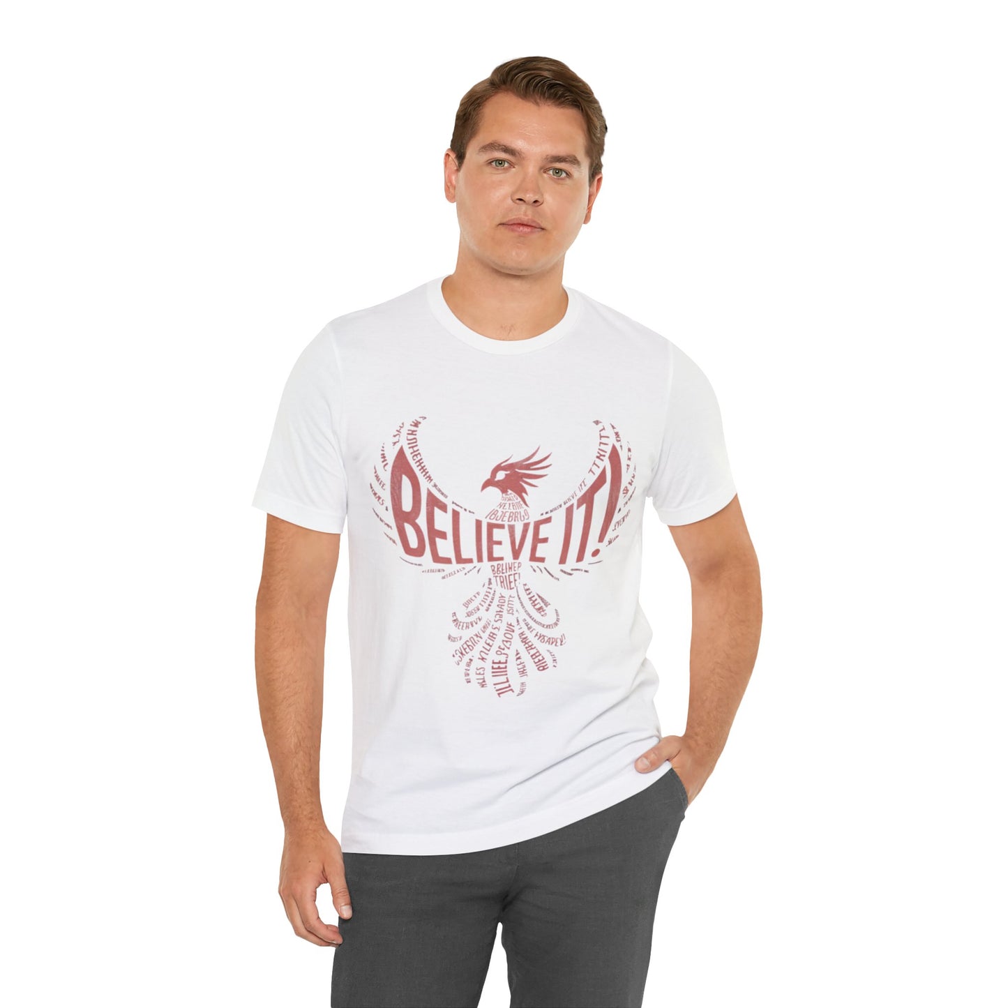 Unisex Jersey Short Sleeve Tee -Believe it