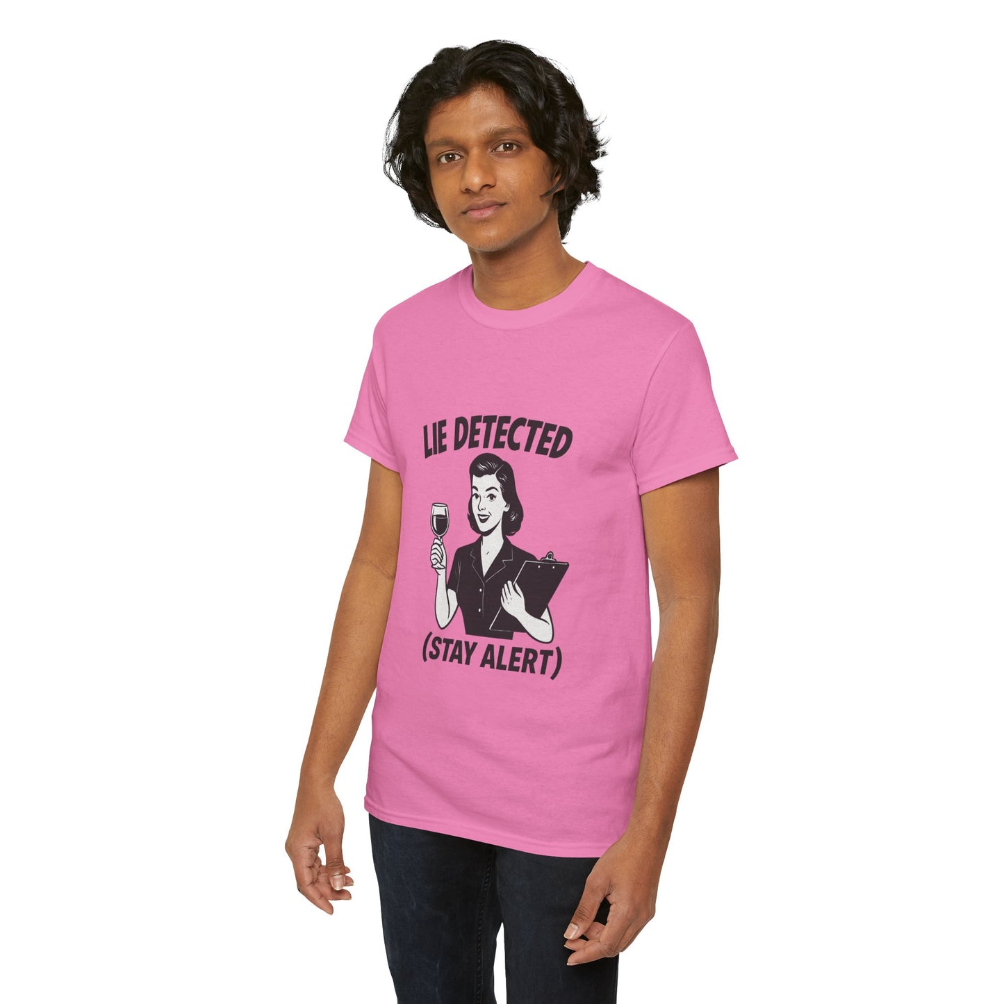 Funny Lie Detected Unisex Tee