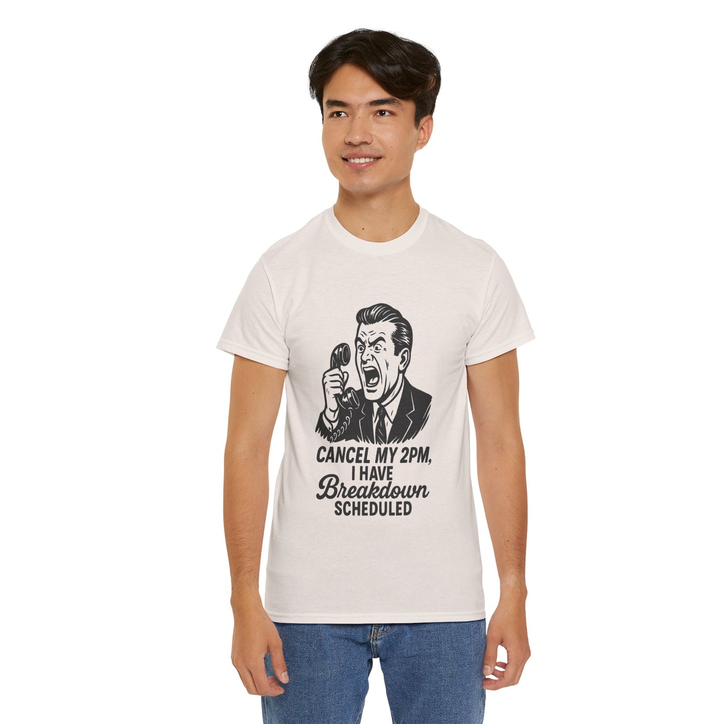 Humorous Unisex Cotton Tee – Perfect Gift for Stress Relief