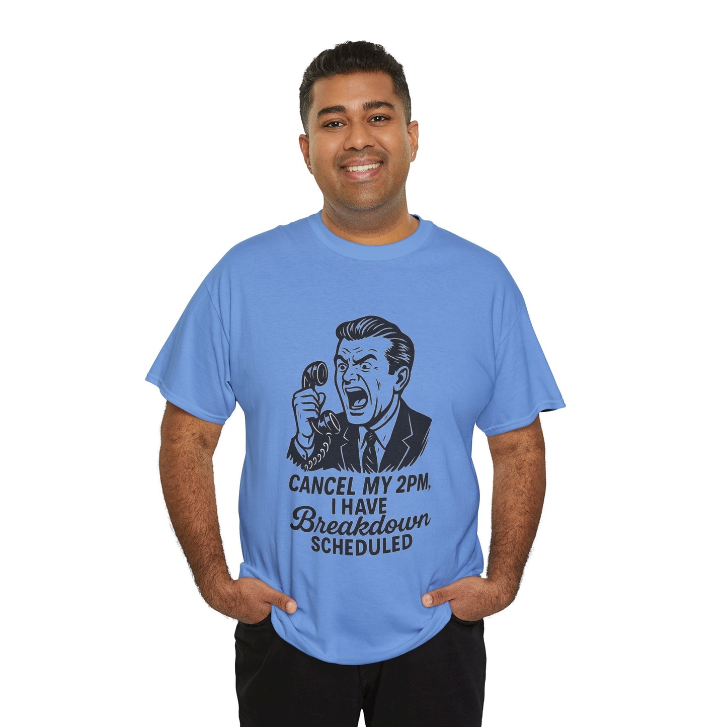 Humorous Unisex Cotton Tee – Perfect Gift for Stress Relief