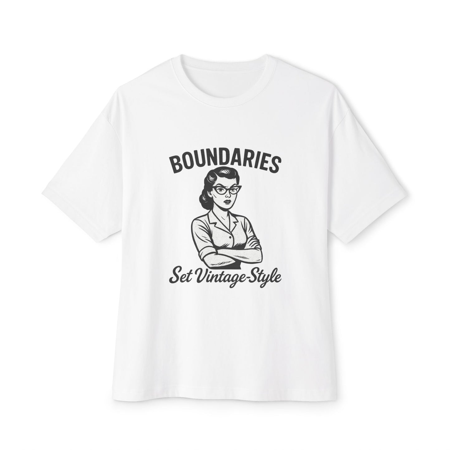 Vintage Style Oversized Tee