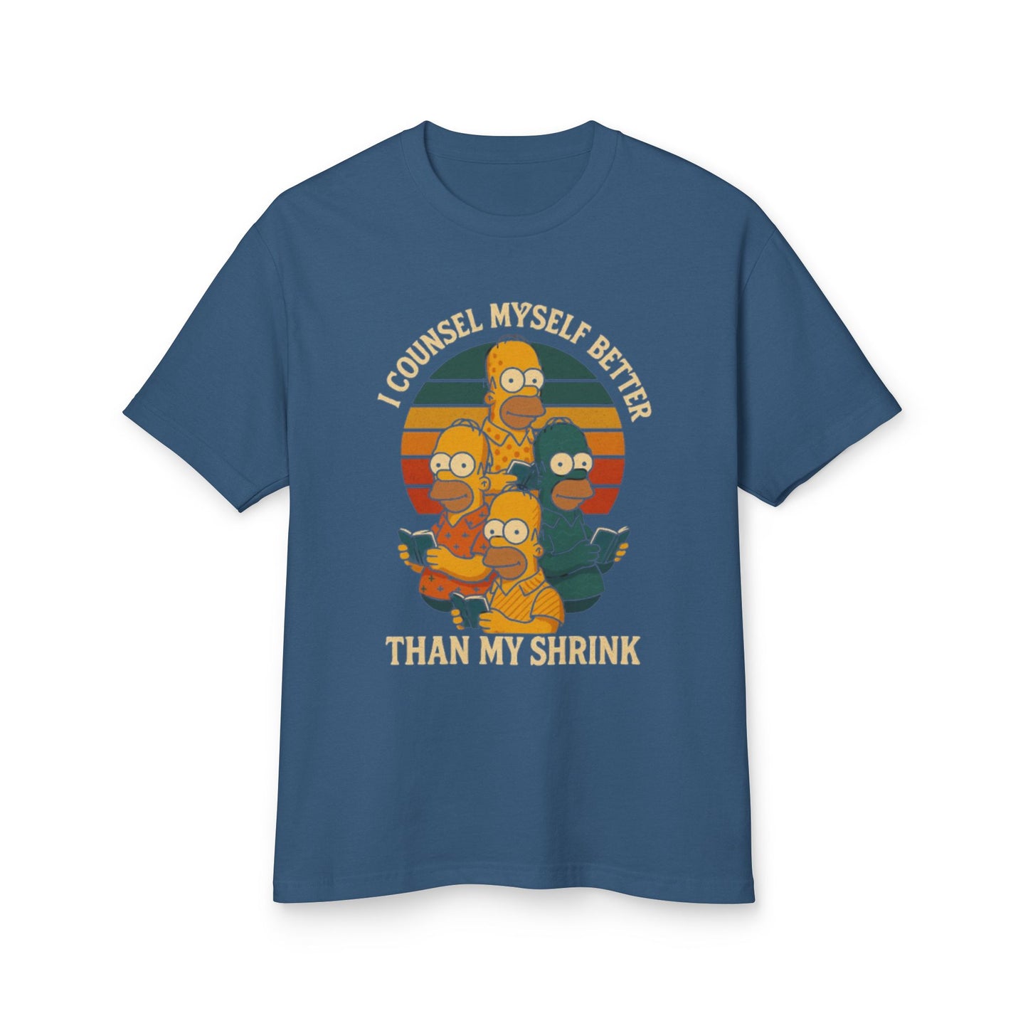Heavyweight Cotton Tee -I Counsel Myself Better