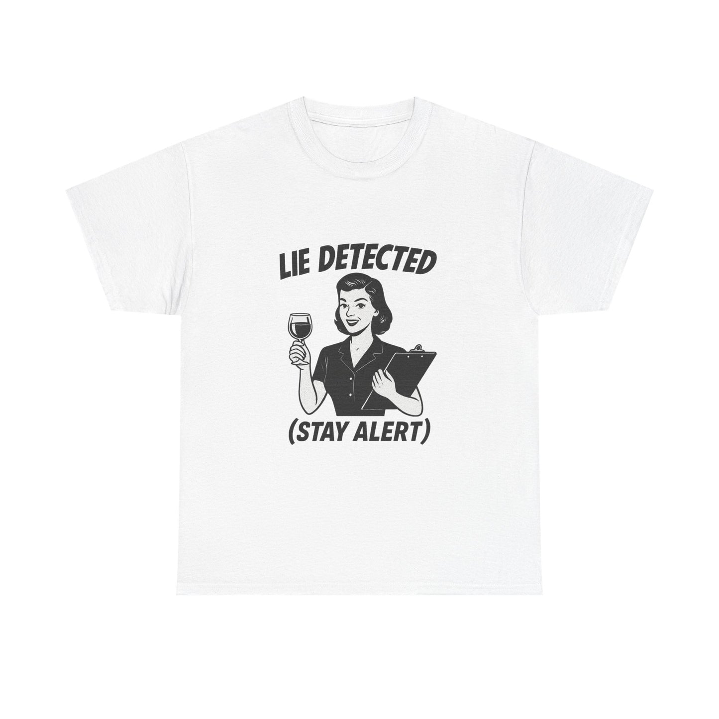 Funny Lie Detected Unisex Tee