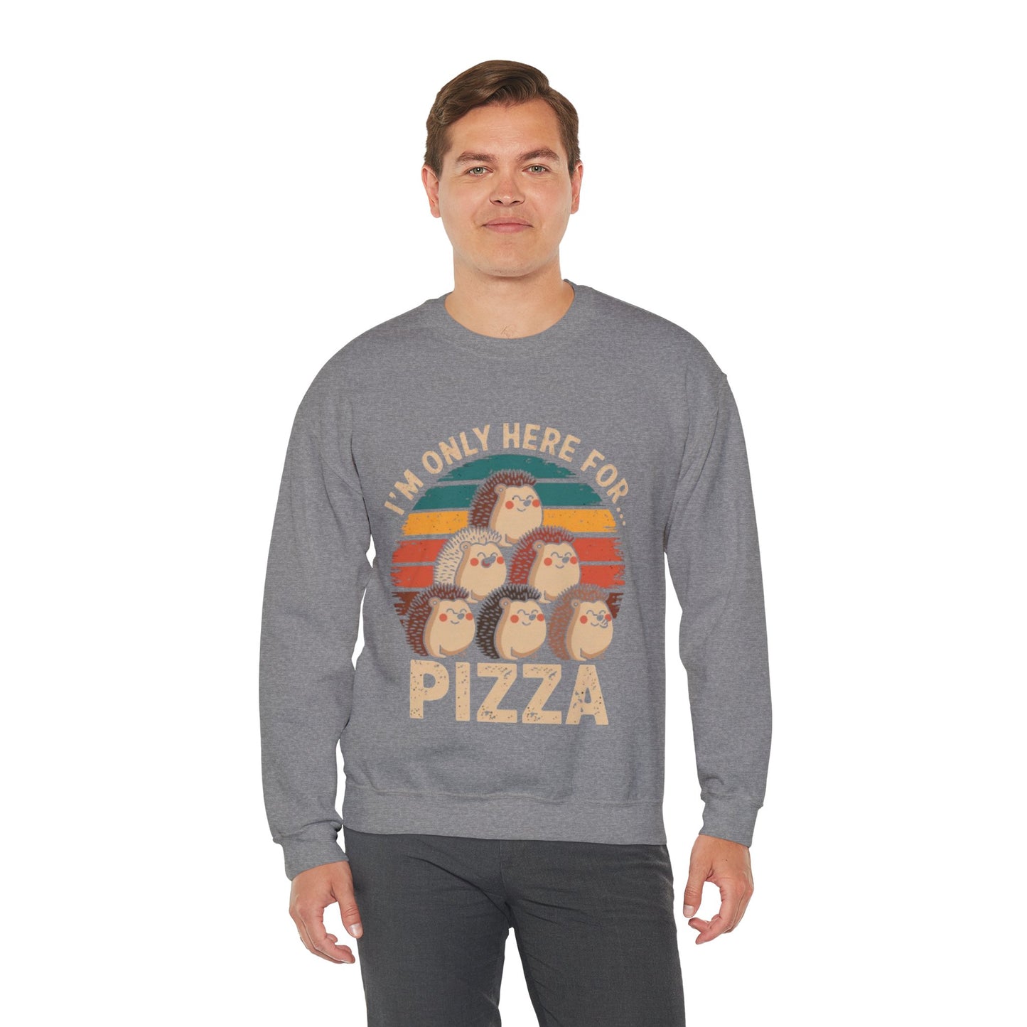 Crewneck Sweatshirt -Pizza Lover