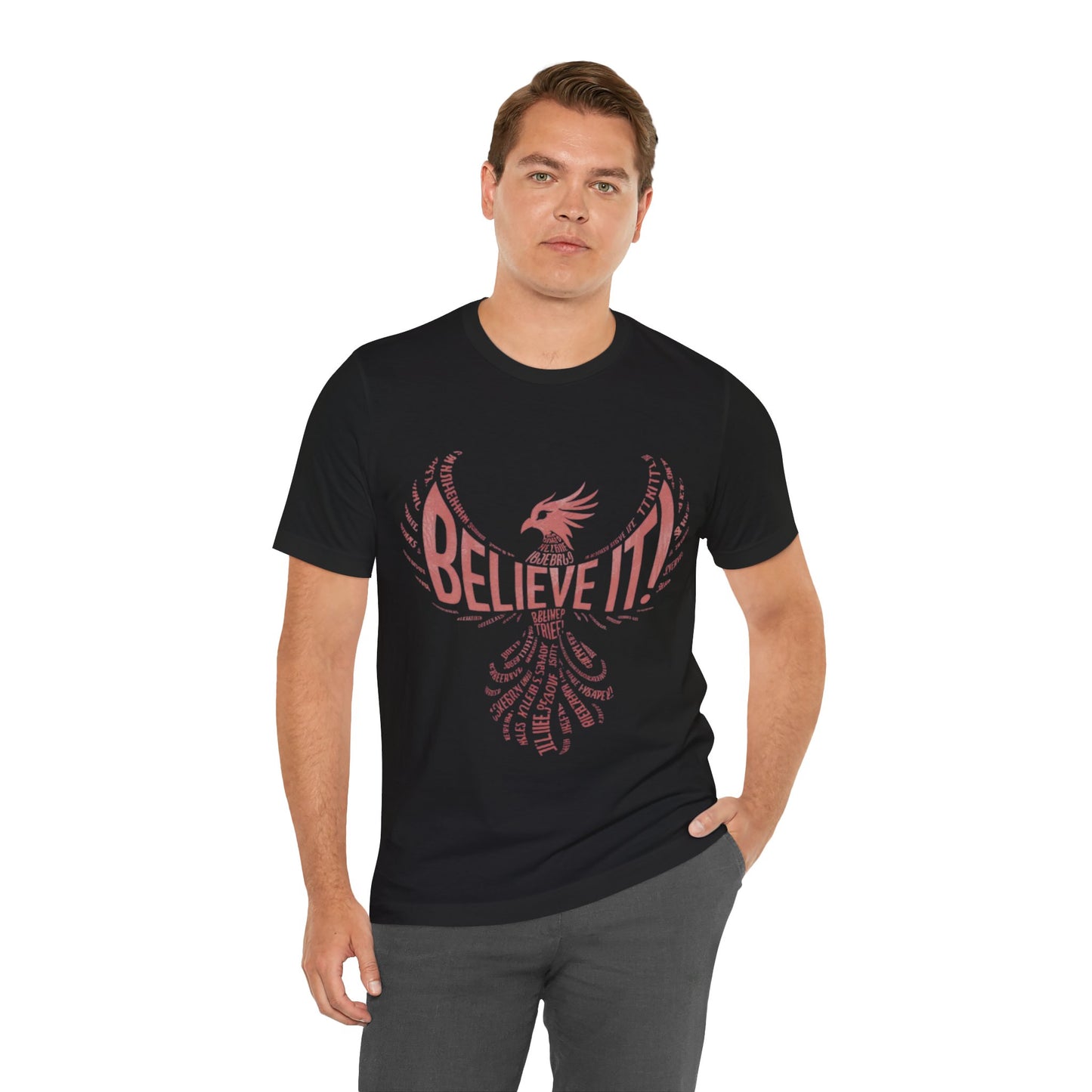 Unisex Jersey Short Sleeve Tee -Believe it