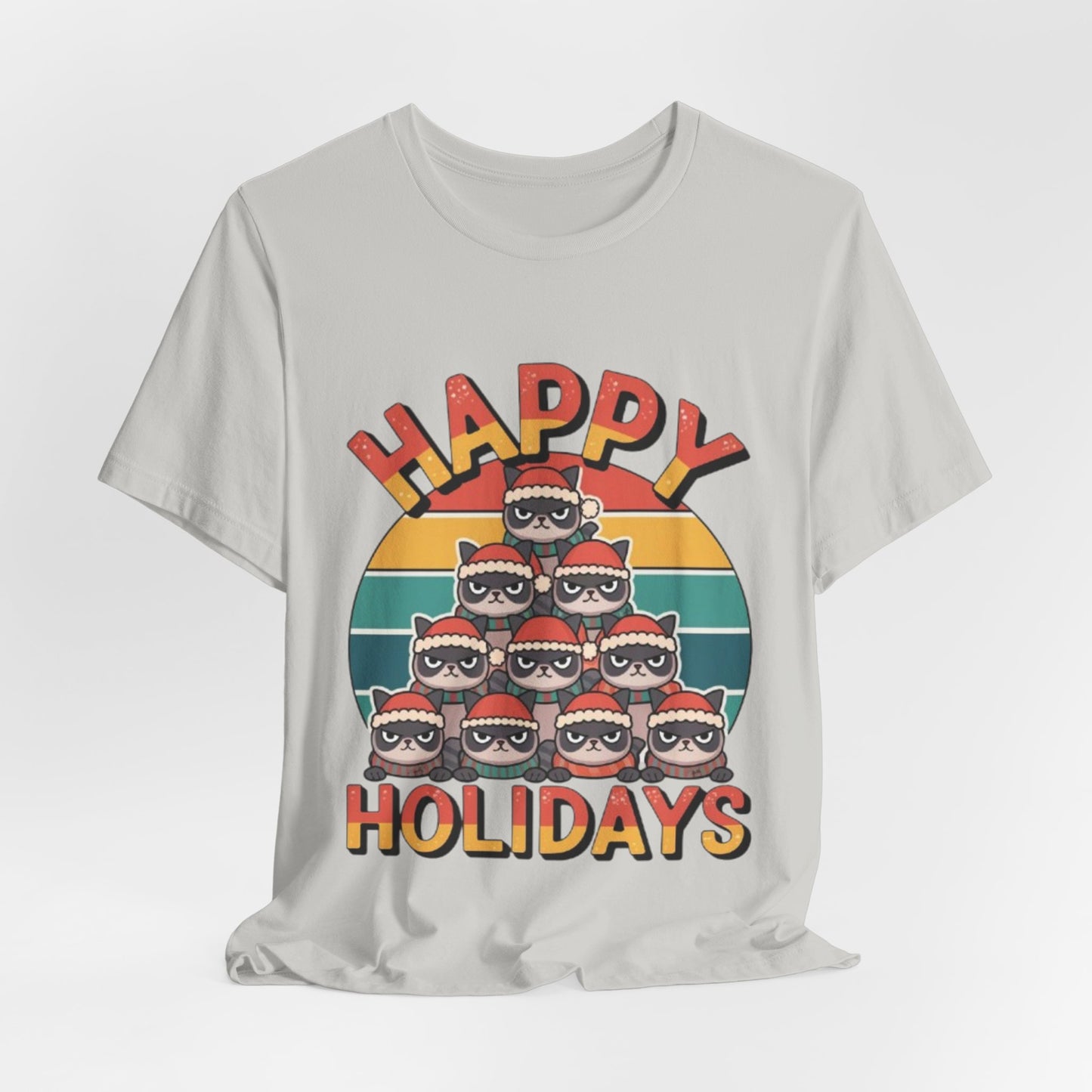 Unisex Jersey Short Sleeve Tee - Happy Holidays