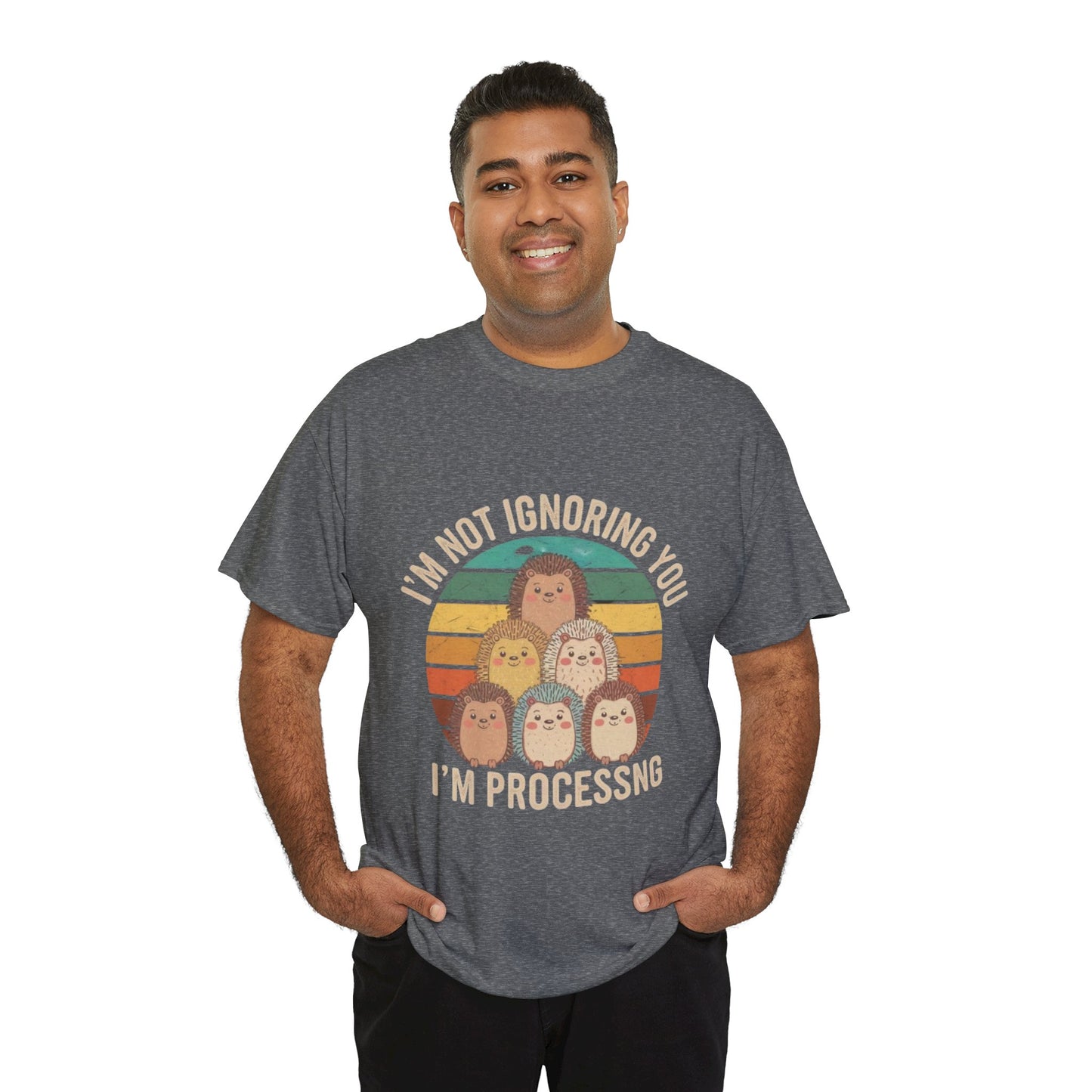 Funny Psychology Unisex Tee - 'I'm Not Ignoring You, I'm Processing'