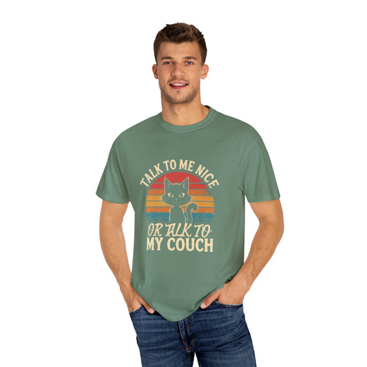 T-Shirt -Retro Cat Counsellor