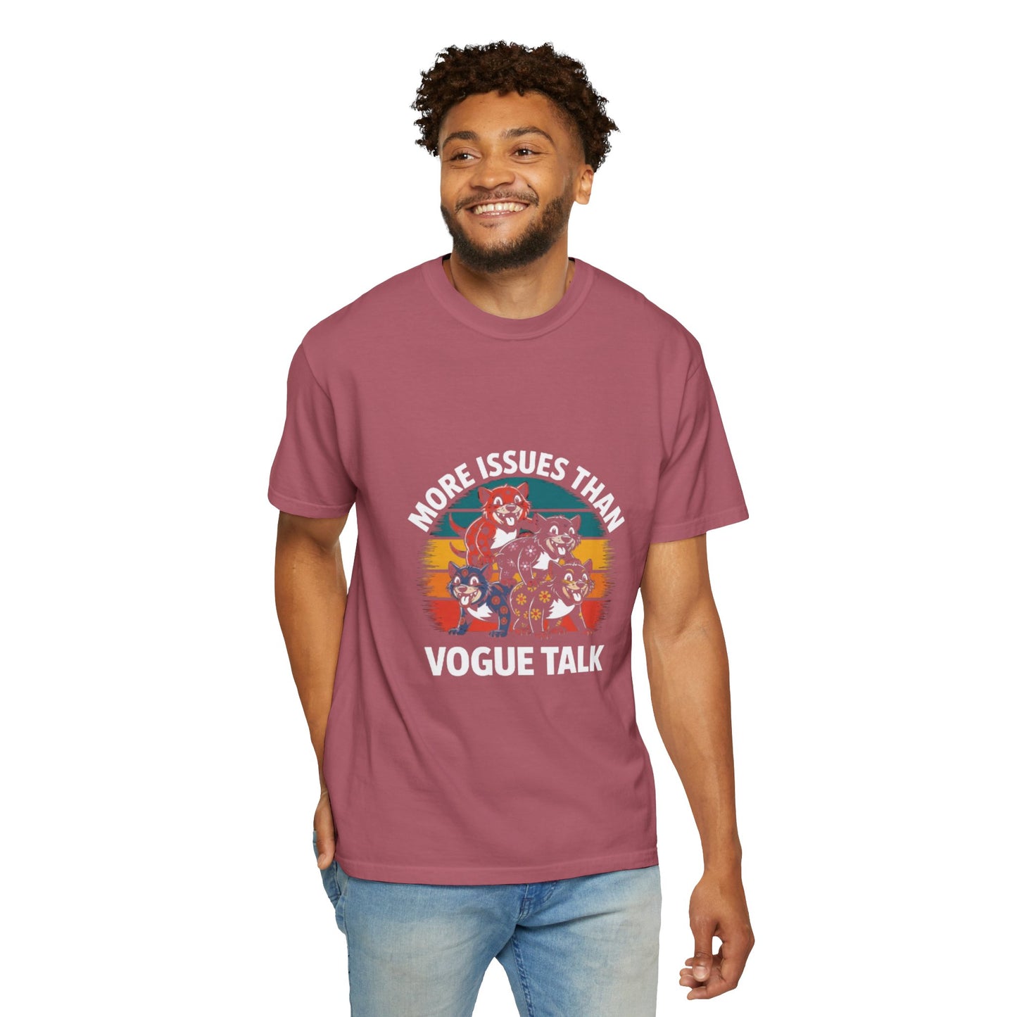 Garment-Dyed T-Shirt - More Issues Than Vogue