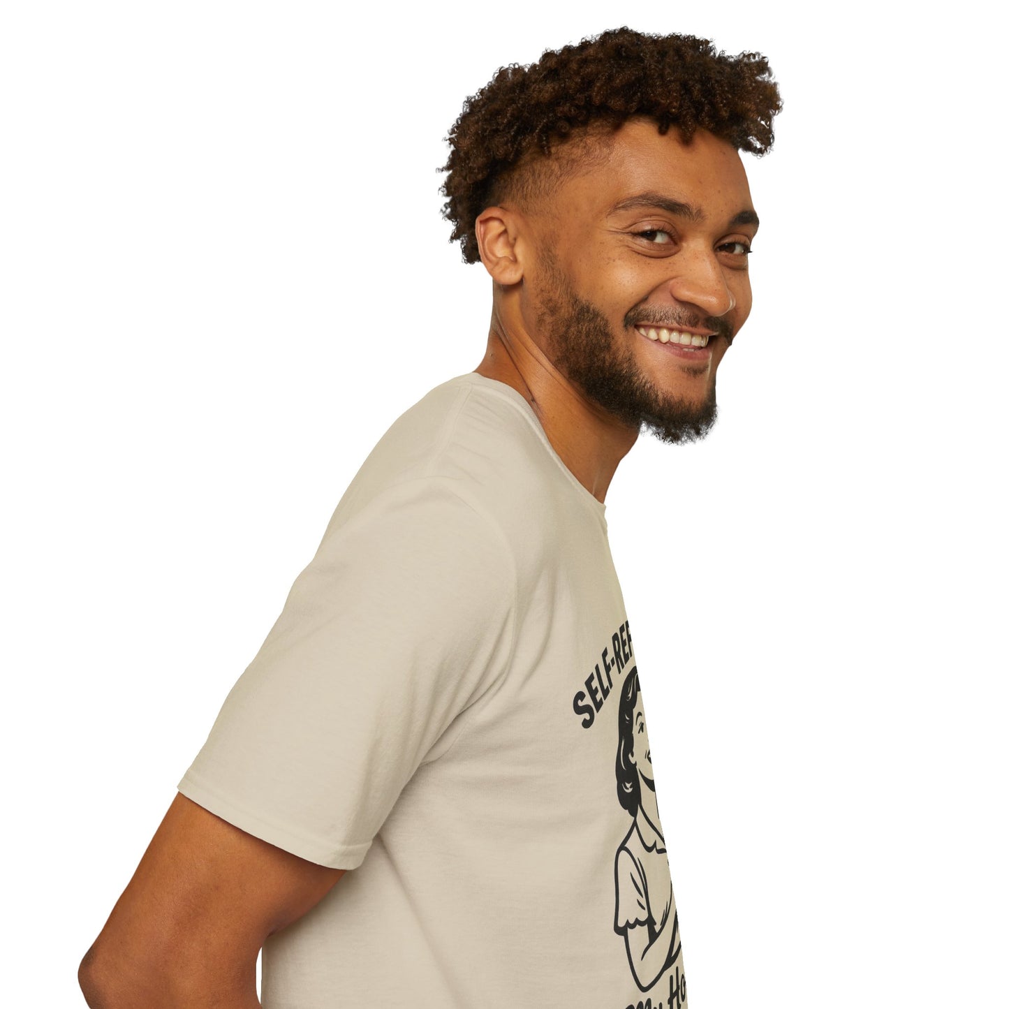 Self-Reflection Motivational Unisex T-Shirt, Self-Care Gift