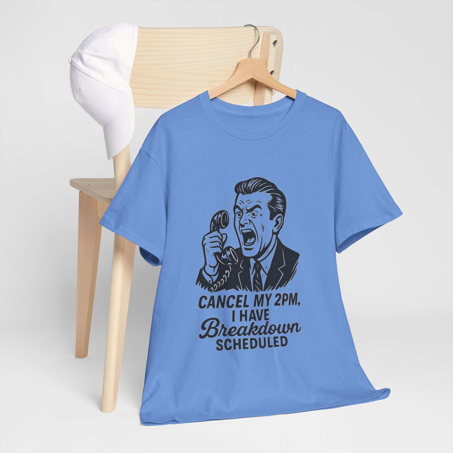 Humorous Unisex Cotton Tee – Perfect Gift for Stress Relief