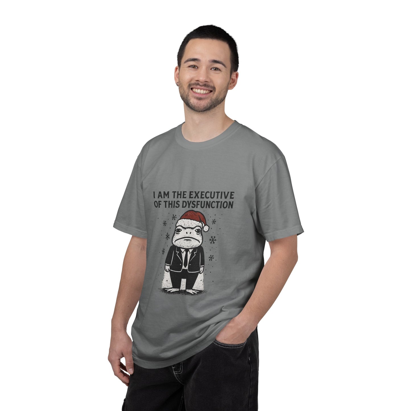 I Am The Executive Of This Dysfunction Frog Tee | Funny Sarcastic Therapist Shirt