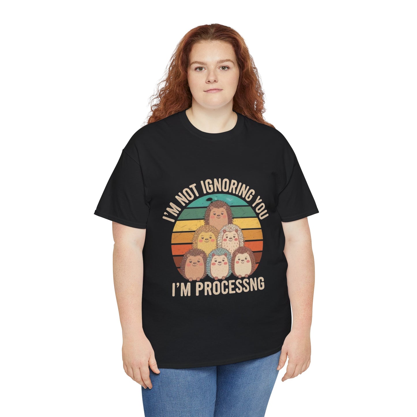Funny Psychology Unisex Tee - 'I'm Not Ignoring You, I'm Processing'