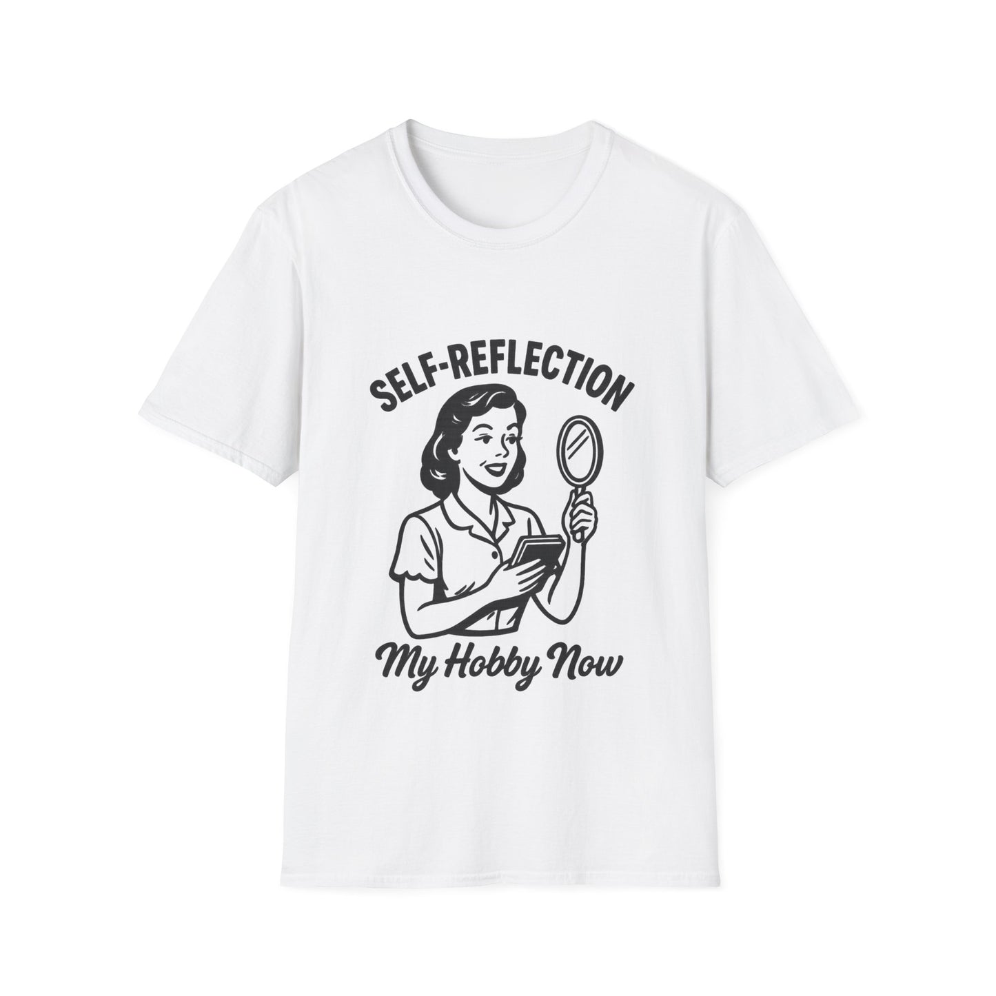 Self-Reflection Motivational Unisex T-Shirt, Self-Care Gift