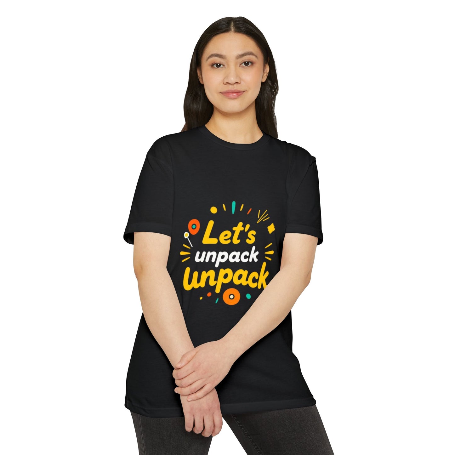 Graphic Tee Unisex T-Shirt  - Let's Unpack Design