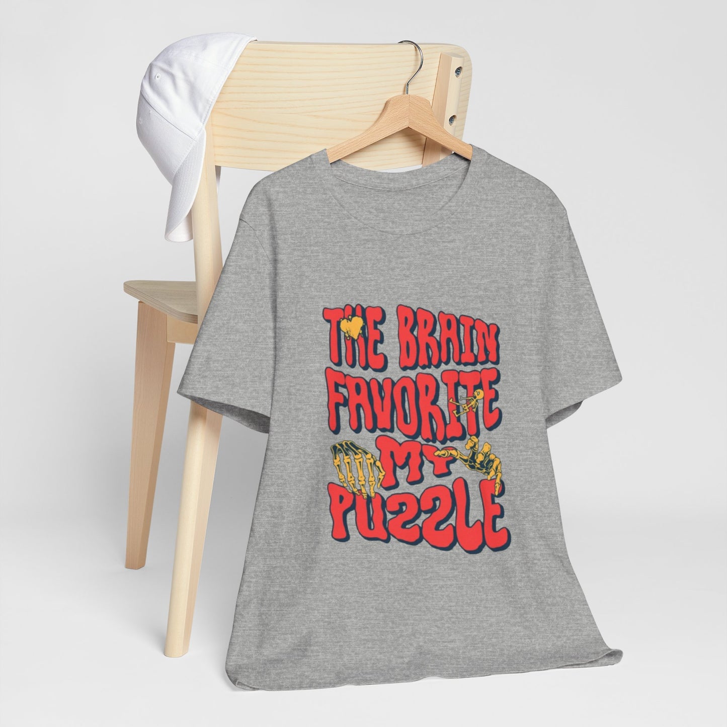 Psychology Enthusiast Unisex Tee - The Brain is my Favorite Puzzle