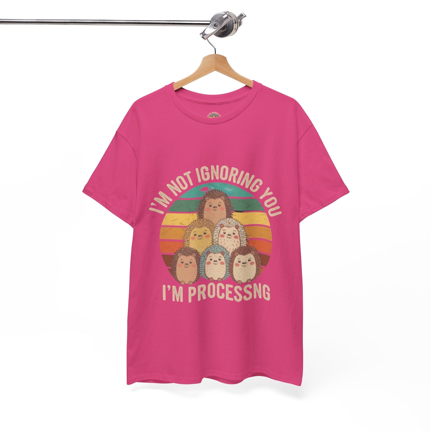 Funny Psychology Unisex Tee - 'I'm Not Ignoring You, I'm Processing'