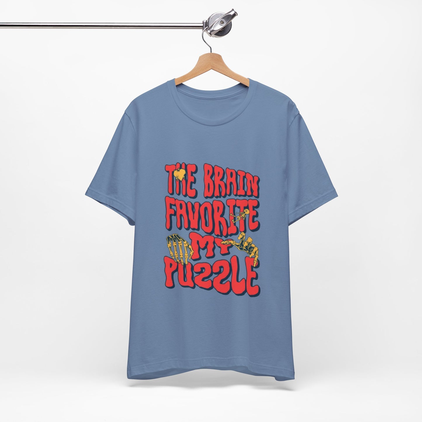 Psychology Enthusiast Unisex Tee - The Brain is my Favorite Puzzle