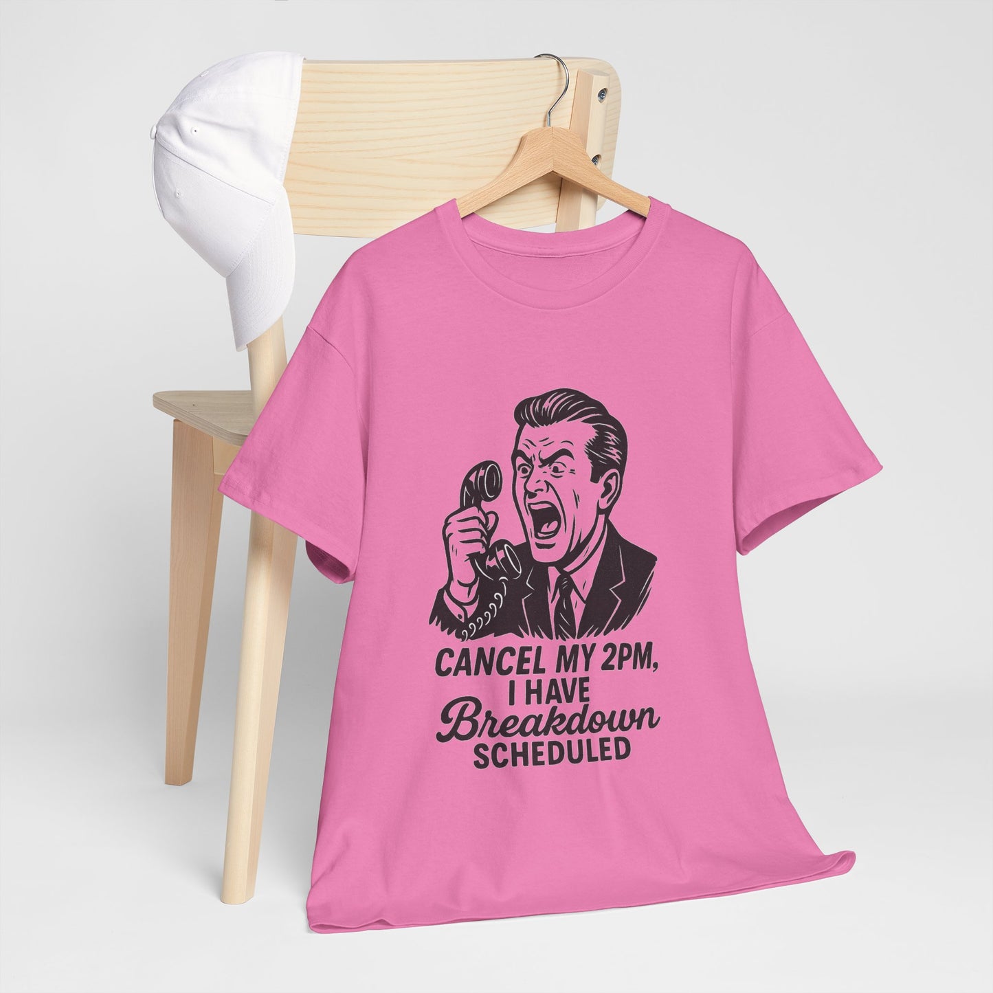 Humorous Unisex Cotton Tee – Perfect Gift for Stress Relief