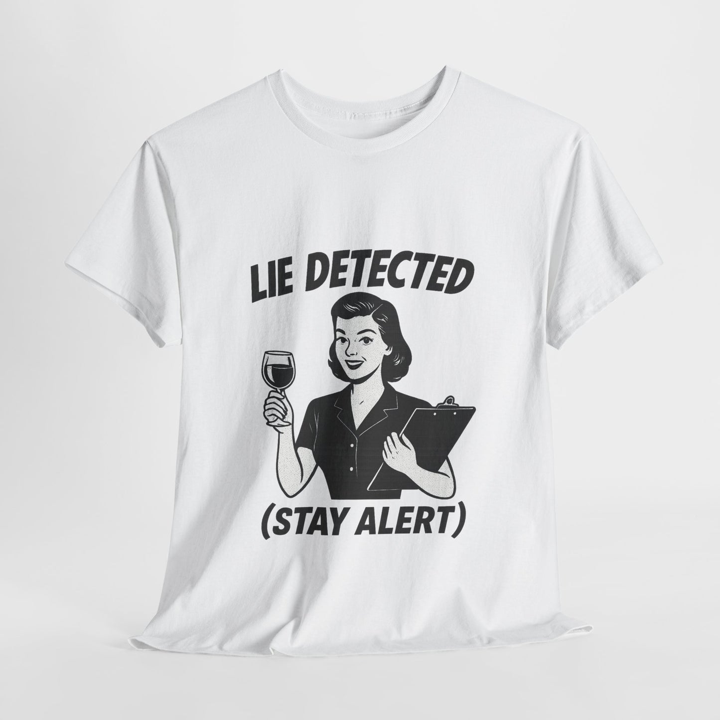 Funny Lie Detected Unisex Tee